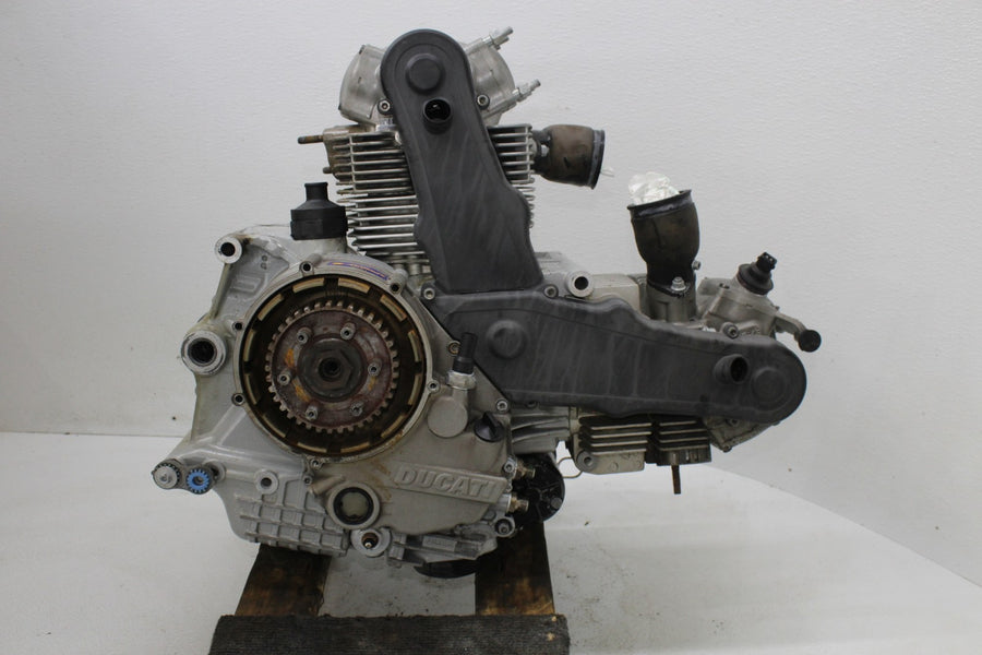 06-08 DUCATI MONSTER S2R 1000 COMPLETE ENGINE MOTOR HEAD CASES RUNS CLEAN NICE!