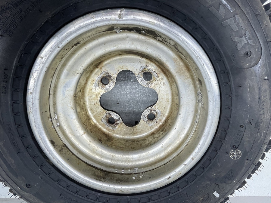 91-96 HONDA FOURTRAX 200 TRX200 TYPE II REAR WHEELS RIMS 9X8.0