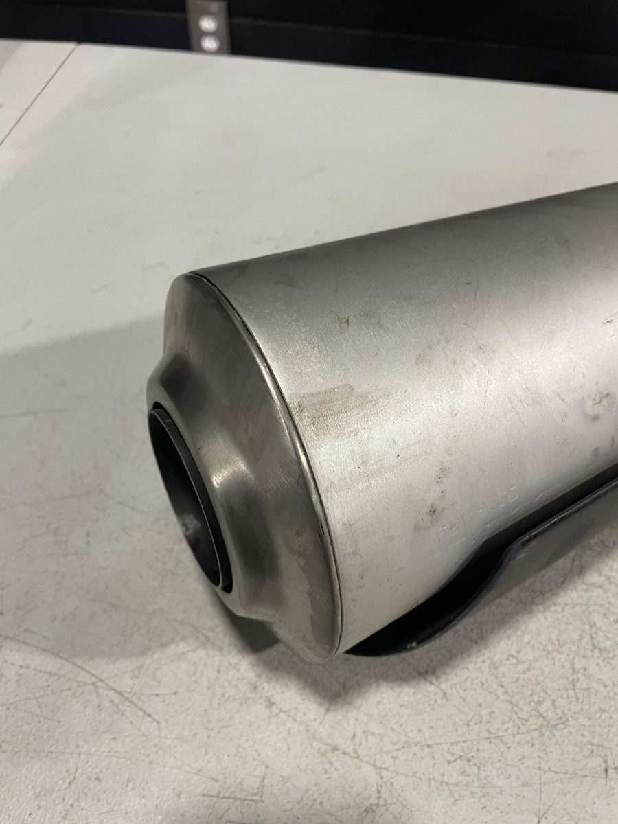08-14 DUCATI MONSTER 696 RIGHT EXHAUST PIPE MUFFLER SLIP ON CAN SILENCER