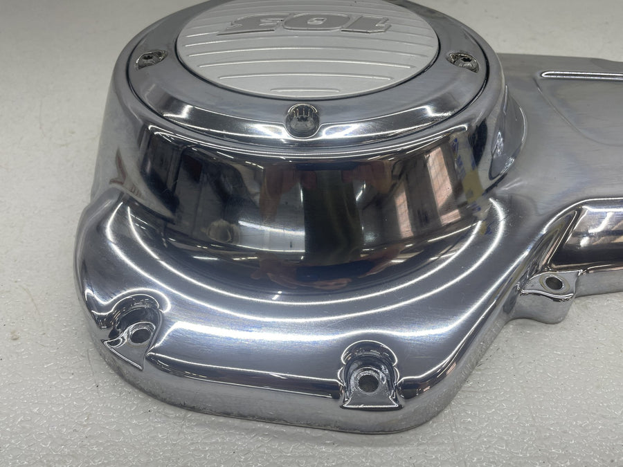 07-11 HARLEY-DAVIDSON STREET GLIDE FLHX 103CI ENGINE OUTER CLUTCH SIDE COVER