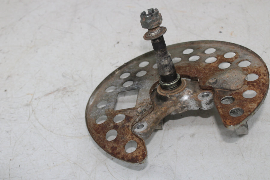 01-05 YAMAHA RAPTOR YFM 660 FRONT RIGHT WHEEL HUB W/ ROTOR SPINDLE