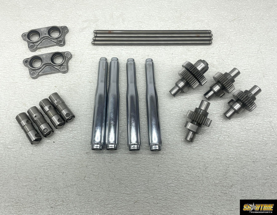04-06 HARLEY-DAVIDSON SPORTSTER 1200 XL1200C ENGINE PUSH RODS TUBES CAM SHAFTS