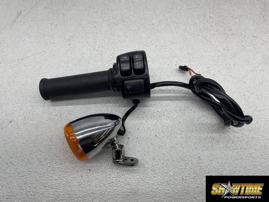 12-17 HARLEY-DAVIDSON DYNA LOW RIDER LEFT CONTROL SWITCH W/ FRONT TURN SIGNAL