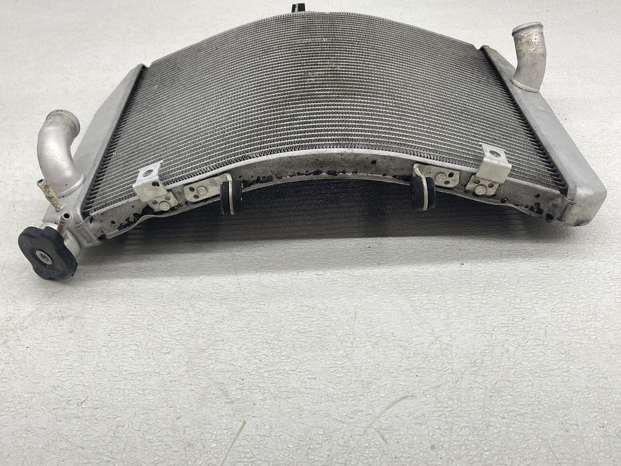 07-08 KAWASAKI NINJA ZX6R ENGINE RADIATOR MOTOR COOLER COOLING RADIATER