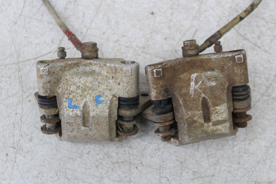 08 POLARIS RZR 800 RIGHT LEFT FRONT BRAKE CALIPER CALIPERS PAIR