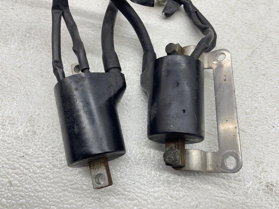 00-01 HONDA RVT1000R RC51 SP1 IGNITION COILS COIL SPARK PLUG CAPS