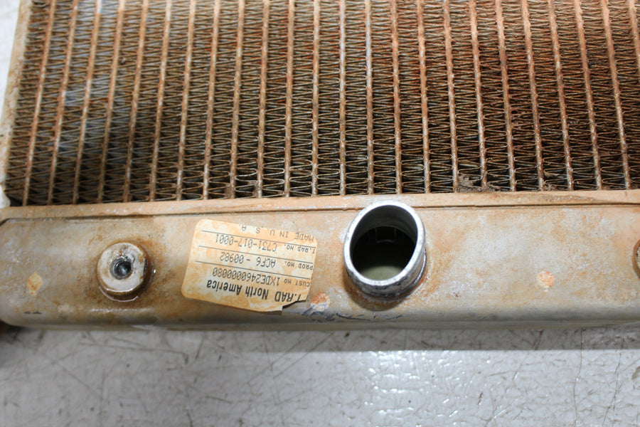 16-18 YAMAHA WOLVERINE YXE700 ENGINE RADIATOR MOTOR COOLER COOLING RADIATER