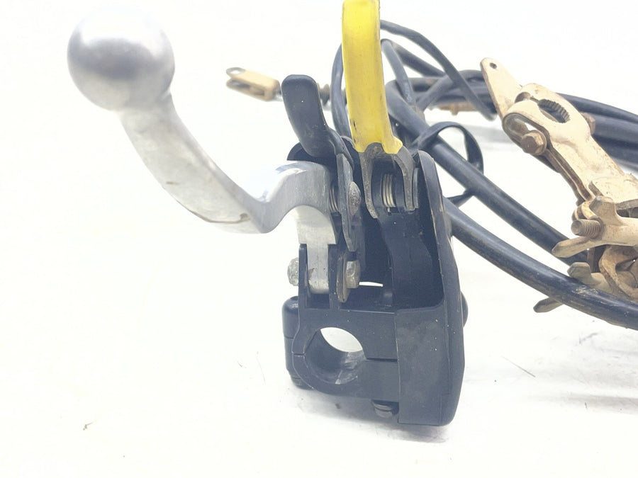05-09 KAWASAKI BRUTE FORCE 750 KVF750 CLUTCH LEVER PERCH MOUNT BRACKET CABLE