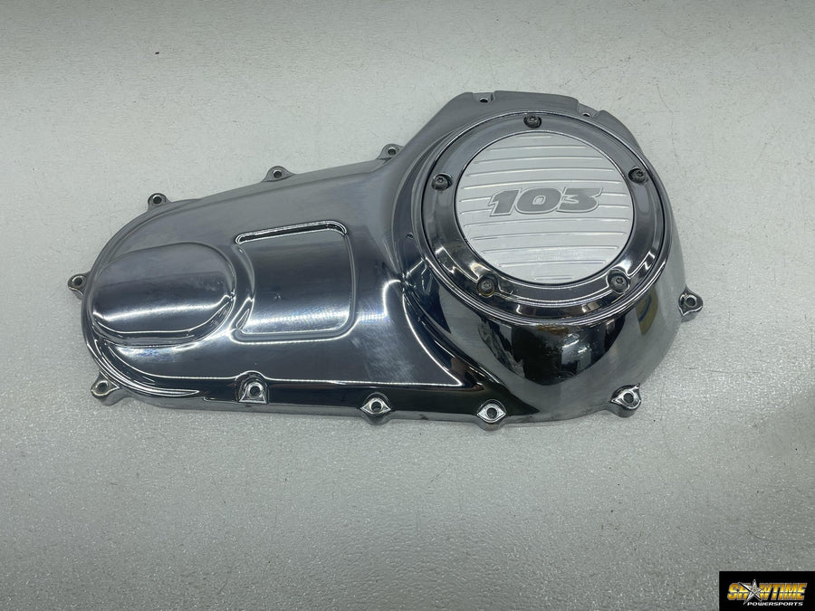 07-11 HARLEY-DAVIDSON STREET GLIDE FLHX 103CI ENGINE OUTER CLUTCH SIDE COVER