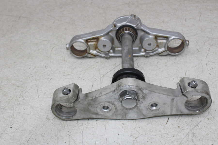 06-11 KAWASAKI VULCAN VN900 CLASSIC FRONT UPPER LOWER FORKS CLAMP TRIPLE TREE
