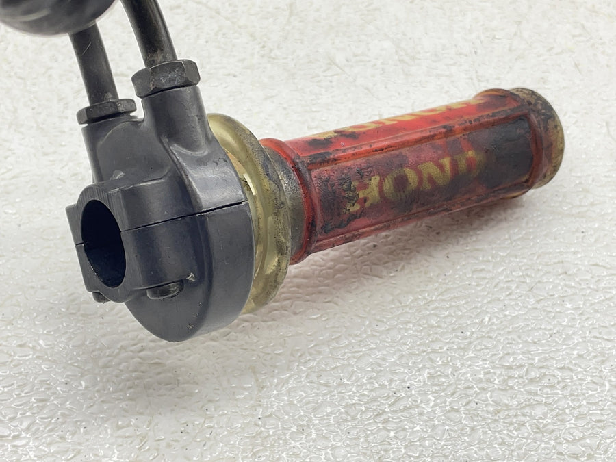 00-01 HONDA RVT1000R RC51 SP1 THROTTLE TWIST GRIP SENSOR FLY BY W/ CABLE