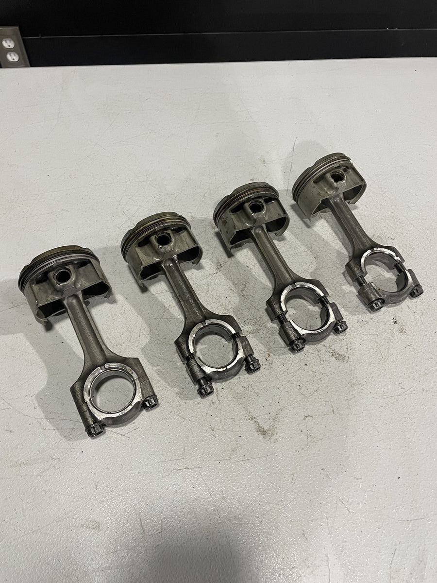 01-02 SUZUKI GSXR1000 ENGINE MOTOR BLOCK PISTONS 12111-40F00-0F0 12160-40F00