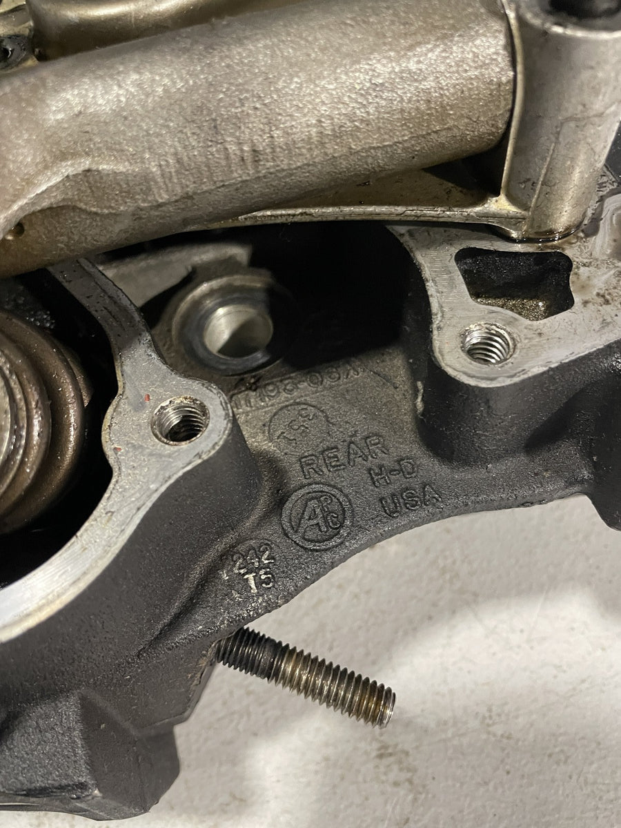 06-11 HARLEY-DAVIDSON DYNA STREET BOB FXDBI REAR ENGINE TOP END CYLINDER HEAD