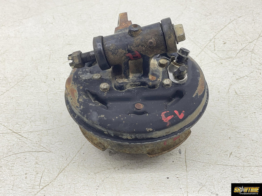 91-96 HONDA FOURTRAX 200 TRX200 TYPE II FRONT LEFT HUB DRUM SPINDLE KNUCKLE