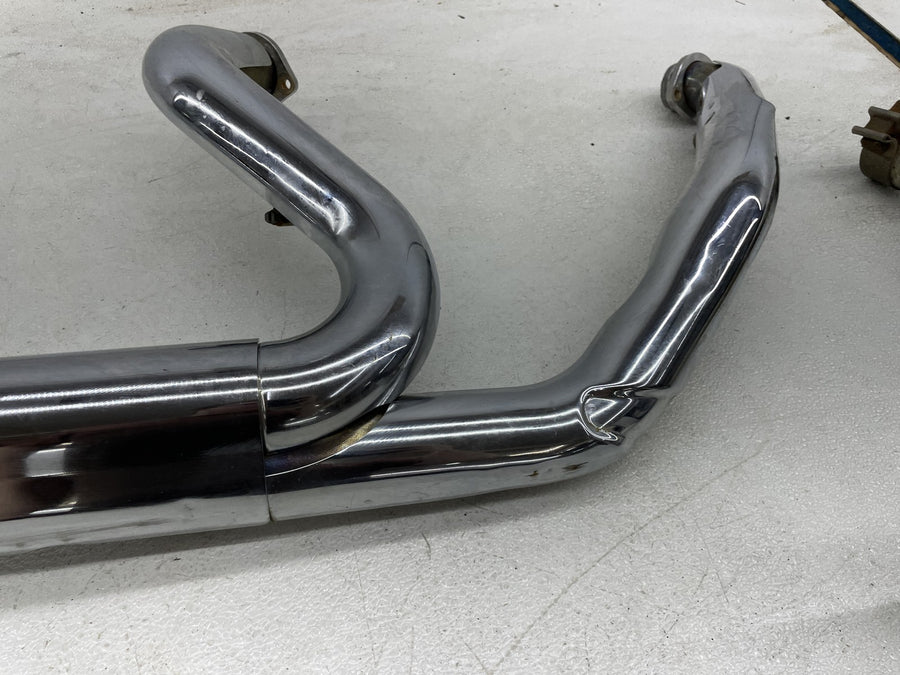 07-11 HARLEY-DAVIDSON ROAD KING CLASSIC FLHRC FULL EXHAUST SET MUFFLERS HEADERS