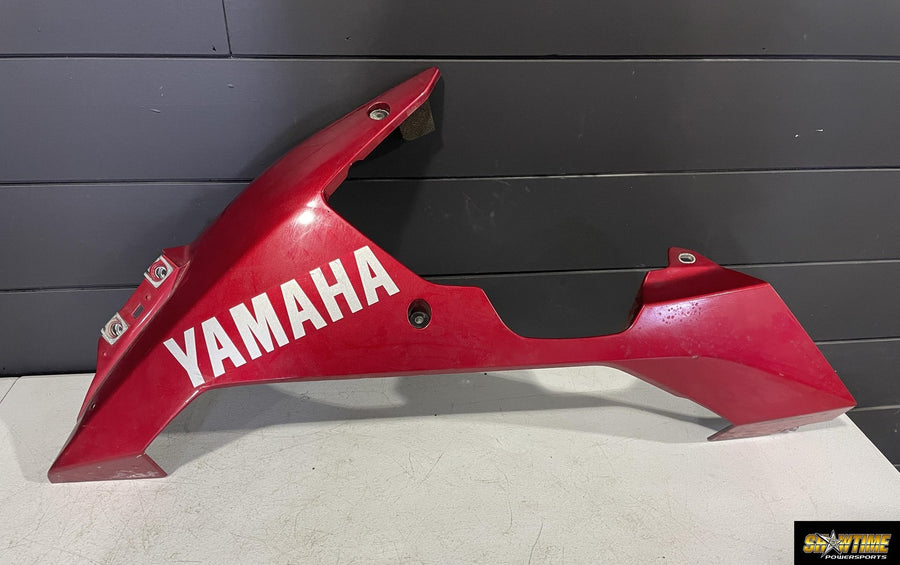 04-06 YAMAHA YZF R1 LEFT LOWER BOTTOM BELLY SIDE FAIRING COWL