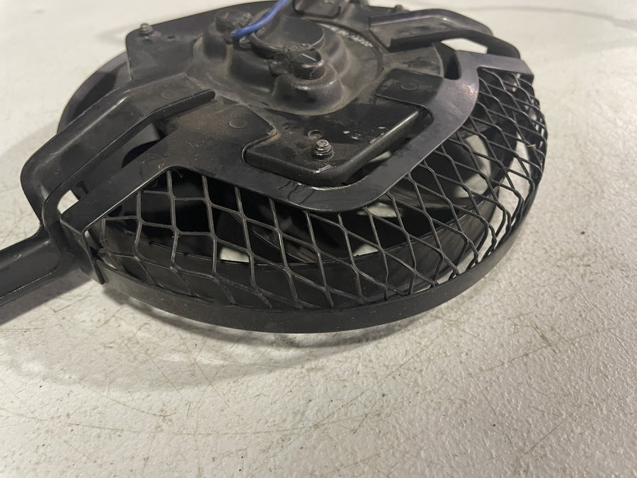 02-05 KAWASAKI NINJA ZX12R RIGHT ENGINE RADIATOR COOLING FAN MOTOR