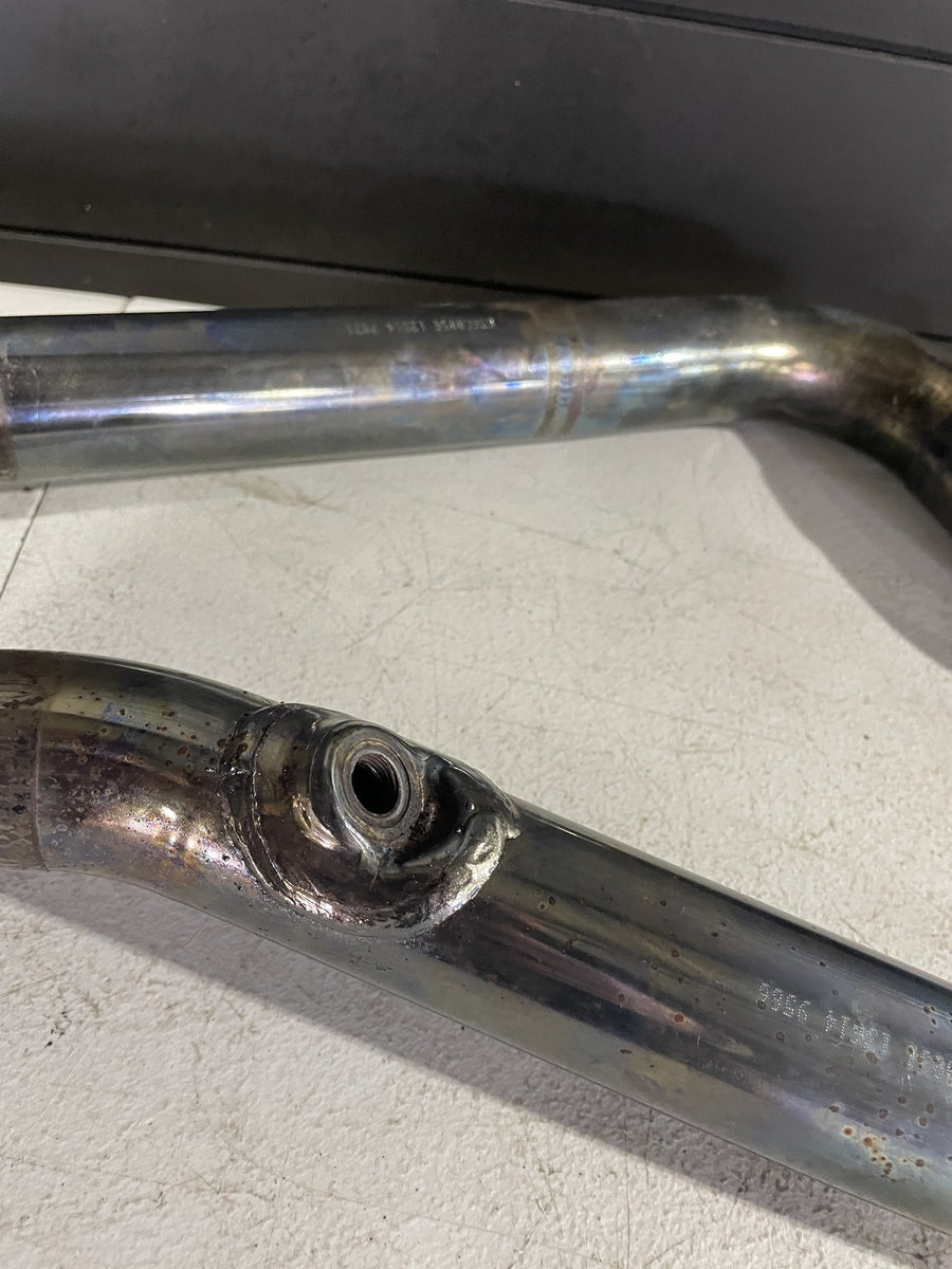 13-17 HARLEY-DAVIDSON SOFTAIL BREAKOUT MUFFLER EXHAUST SILENCER HEADERS SHIELDS