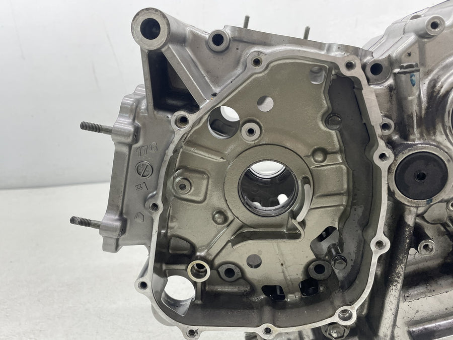 03-09 SUZUKI SV650 ENGINE MOTOR CRANKCASE CRANK CASES BLOCK