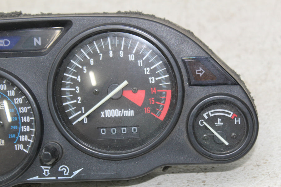 93-06 KAWASAKI NINJA ZX6 ZX600E SPEEDO TACH GAUGES DISPLAY CLUSTER SPEEDOMETER