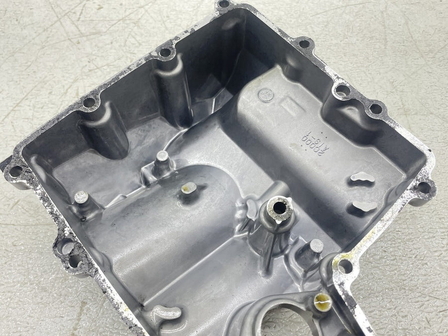 08-16 YAMAHA YZF R6 L ENGINE MOTOR BOTTOM OIL PAN COVER