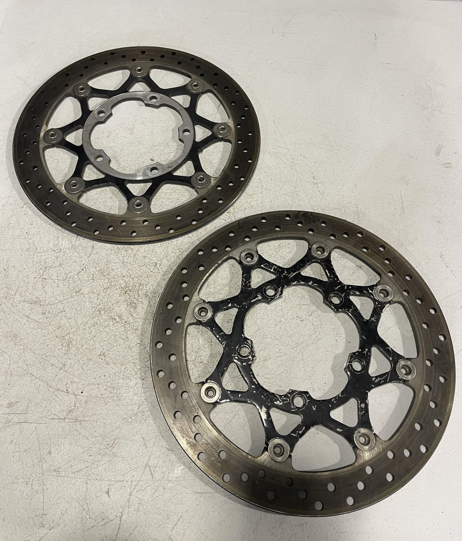 05-06 SUZUKI GSXR1000 FRONT LEFT RIGHT BRAKE ROTORS DISCS 59210-41G00