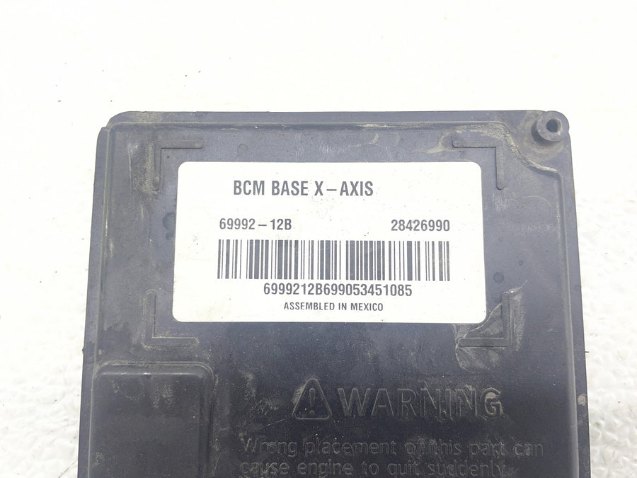 12-16 HARLEY-DAVIDSON STREET GLIDE FLHX BCM X-AXIS BODY CONTROL MODULE BOX