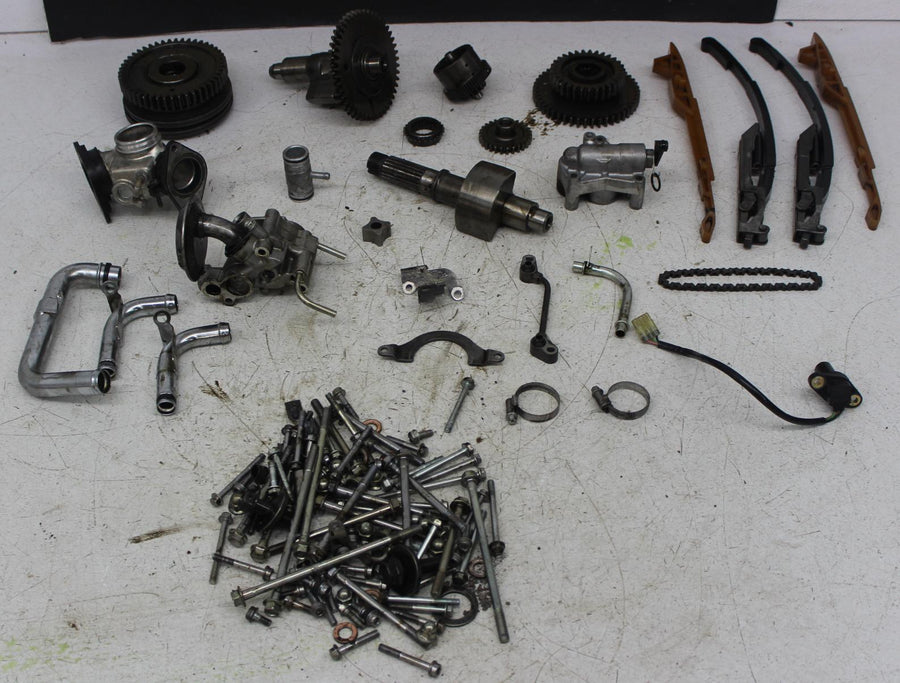 2004 HONDA VTX1300C ENGINE MOTOR PARTS AND HARDWARE NUTS BOLTS GEARS