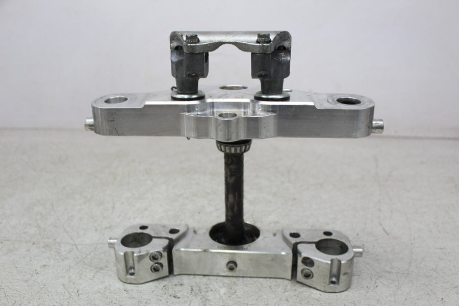 07-11 HARLEY-DAVIDSON FLHX BILLET TRIPLE TREE UPPER LOWER 6 DEG FORKS CLAMP