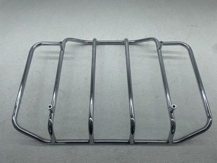07-11 HARLEY-DAVIDSON ELECTRA GLIDE CLASSIC FLHTC REAR BACK LUGGAGE RACK CARRIER