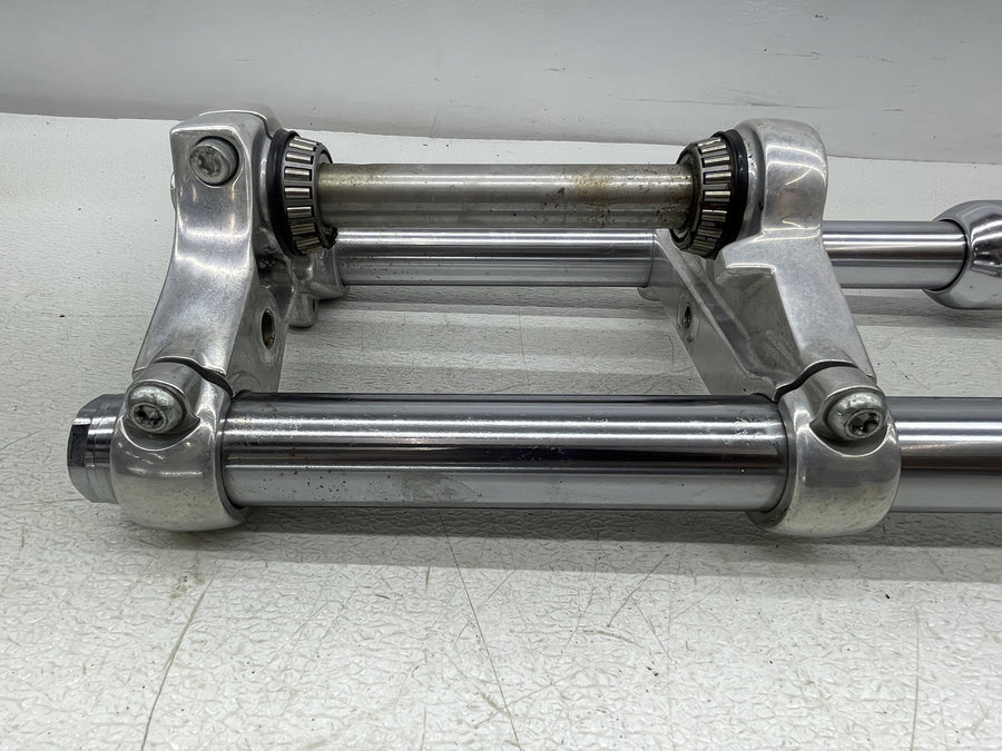 04-06 HARLEY-DAVIDSON SPORTSTER 1200 XL1200C FRONT FORKS SUSPENSION TRIPLE TREE