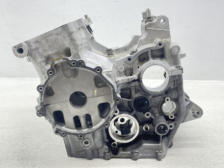 13-18 KAWASAKI NINJA ZX6R 636 ENGINE CRANKCASE CRANK CASE BLOCK CYLINDERS PISTON