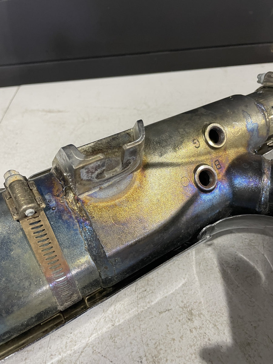 12-16 HARLEY-DAVIDSON STREET GLIDE FLHX SPECIAL EXHAUST HEADERS PIPE HEAT SHIELD