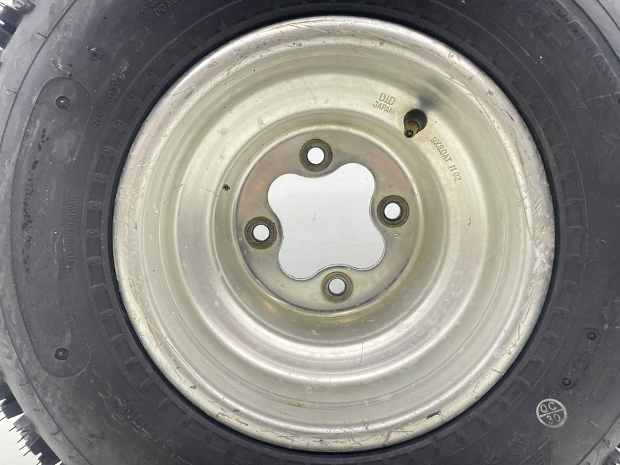 91-96 HONDA FOURTRAX 200 TRX200 TYPE II REAR WHEELS RIMS 9X8.0