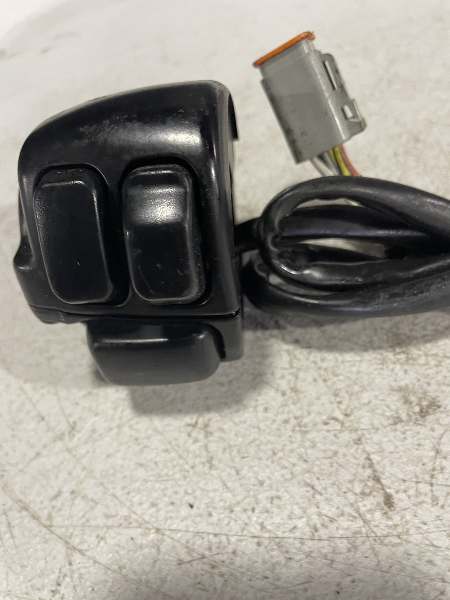 90-99 HARLEY-DAVIDSON FAT BOY FLSTF LEFT CONTROL SWITCH HEADLIGHT TURN SIGNAL