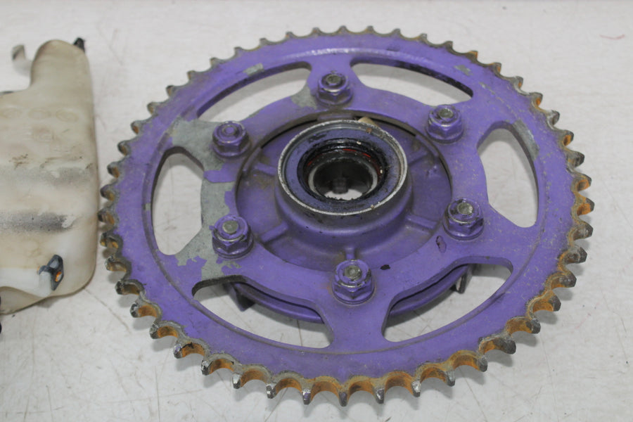 03-05 YAMAHA YZF R6 PARTS HARDWARE BOLTS KICKSTAND SPROCKET AXLE PEGS HORN