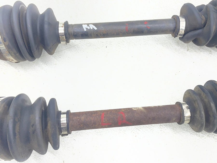 05-09 KAWASAKI BRUTE FORCE 750 KVF750 REAR BACK LEFT RIGHT DRIVE CV AXLES PIVOTS