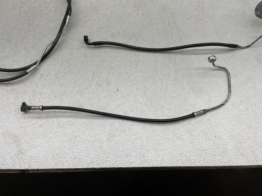 07-11 HARLEY-DAVIDSON STREET GLIDE FLHX BRAKE LINES HOSES HOSE LINE SET