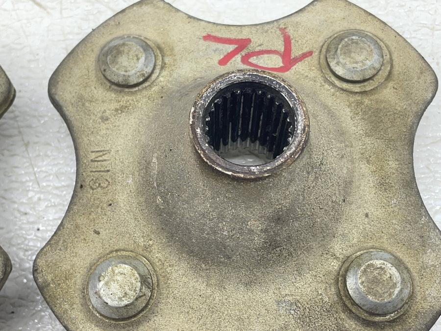 91-96 HONDA FOURTRAX 200 TRX200 TYPE II REAR BACK WHEEL RIGHT LEFT HUBS HUB SET