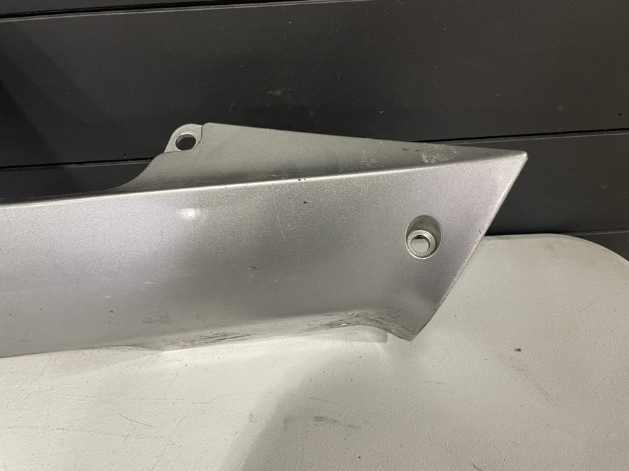 07-08 KAWASAKI NINJA ZX6R LEFT LOWER BOTTOM BELLY SIDE FAIRING COWL