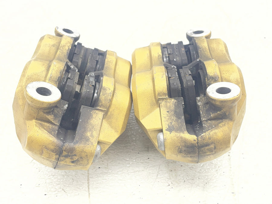 04-05 KAWASAKI NINJA ZX10R RIGHT LEFT FRONT BRAKE CALIPER SET PAIR CALIPERS