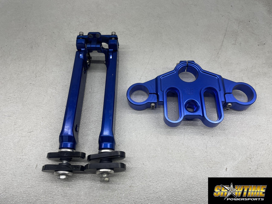 12-16 HARLEY-DAVIDSON ROAD GLIDE SPECIAL ARCHETYPE MFG RISERS OGM TOP CLAMP SET