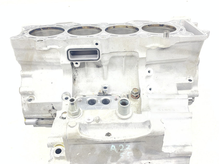 13-18 KAWASAKI NINJA ZX6R 636 ENGINE CRANKCASE CRANK CASE BLOCK CYLINDERS PISTON