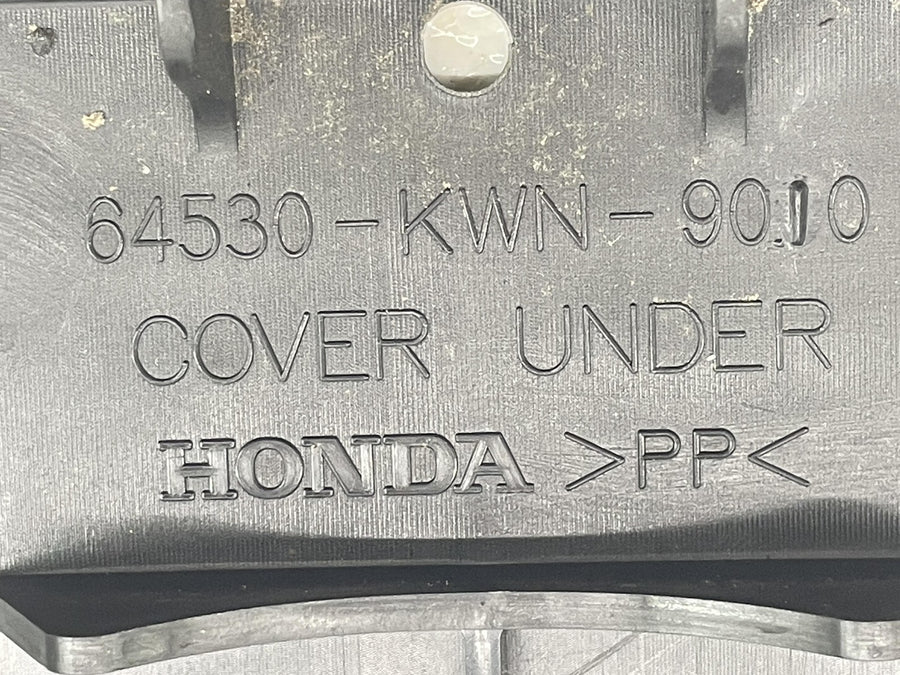 2011 HONDA PCX125 UNDER LOWER COVER PANEL COWL 64530-KWN-9010