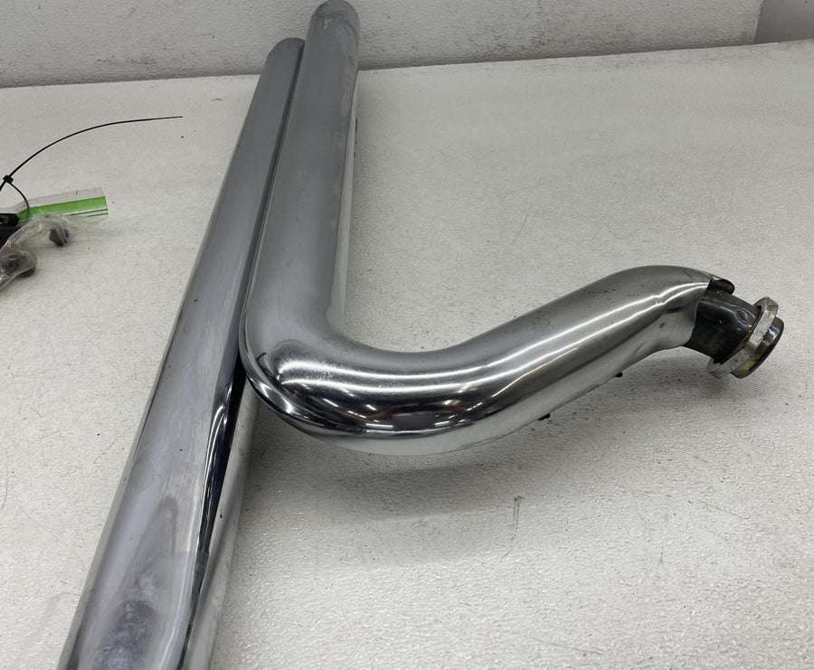 00-06 HARLEY-DAVIDSON SOFTAIL FXST PYTHON EXHAUST MUFFLERS HEADER PIPES