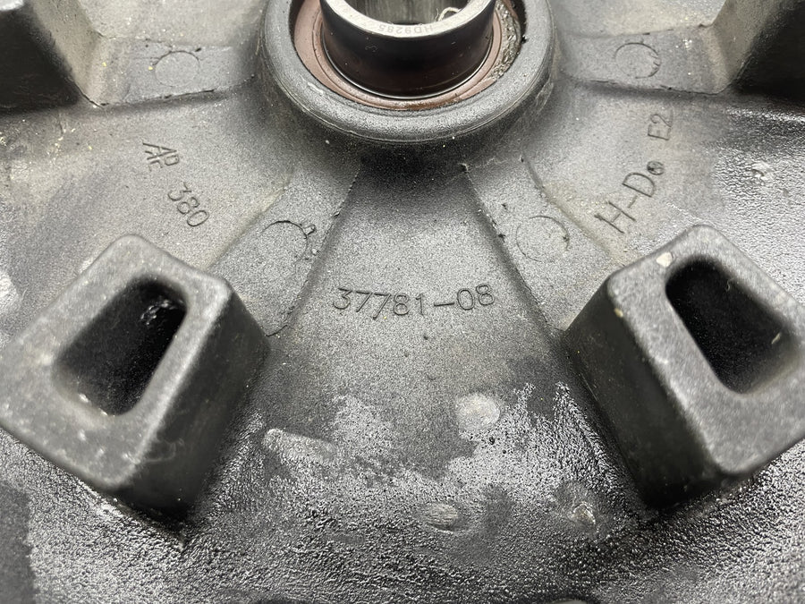 07-11 HARLEY-DAVIDSON STREET GLIDE FLHX REAR BACK DRIVE PULLEY SPROCKET
