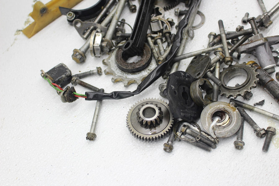 08-10 POLARIS OUTLAW 450 MXR ENGINE MOTOR PARTS AND HARDWARE LOT