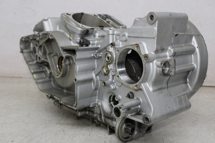 11-24 HONDA FURY VT1300 CX ENGINE MOTOR CRANKCASE CRANK CASES BLOCK
