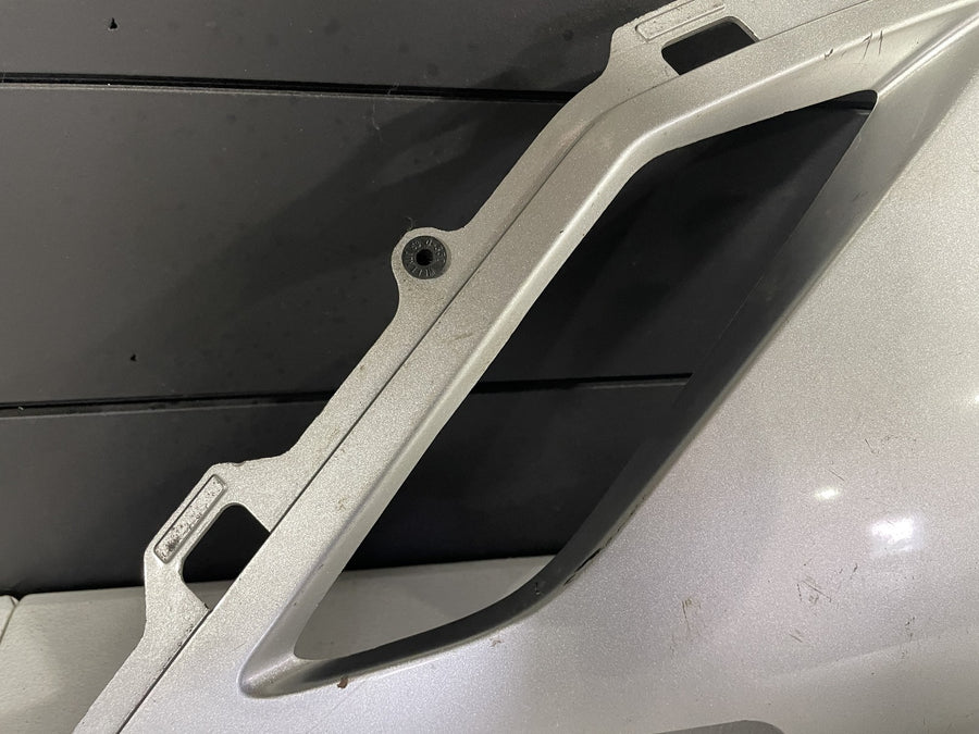 07-08 KAWASAKI NINJA ZX6R LEFT LOWER BOTTOM BELLY SIDE FAIRING COWL