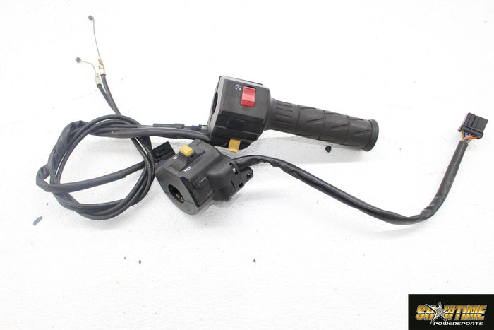 00-01 BUELL BLAST P3 500 LEFT RIGHT CLIP ON HANDLE HORN SIGNALS SWITCH SWITCHES